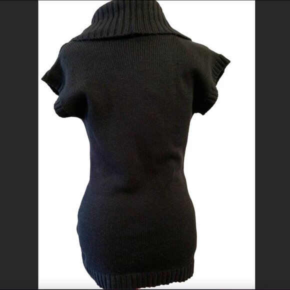 Black Tunic wool from brand Le Temps de Cerises - Small - Picture 2 of 6